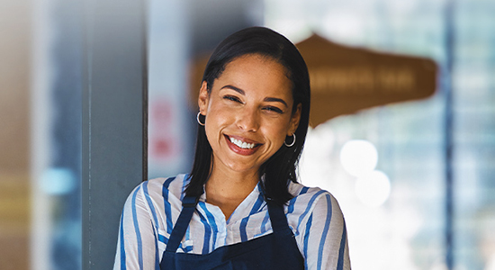 woman in store